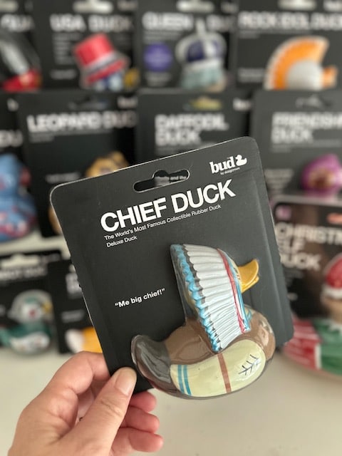BUD Deluxe Chief Rubber Duck BUD Deluxe Chief Rubber Duck