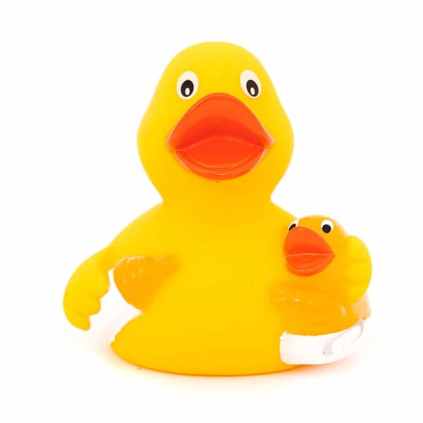 Baby Bottle Rubber Duck