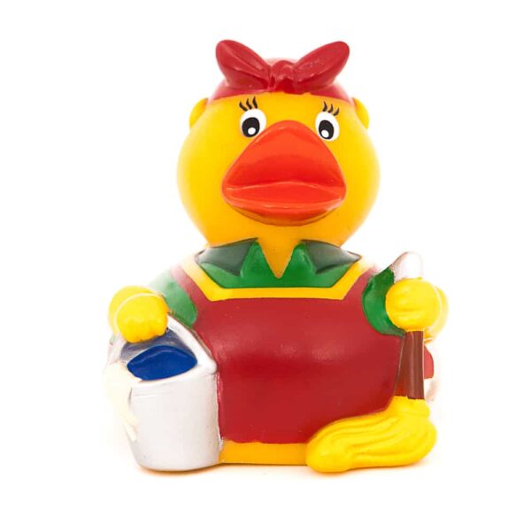 Cleaning Lady Rubber Duck