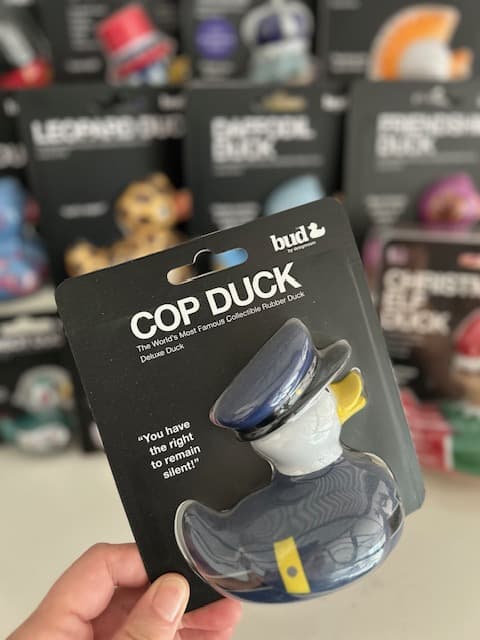 BUD Deluxe Cop Rubber Duck BUD Deluxe Cop Rubber Duck