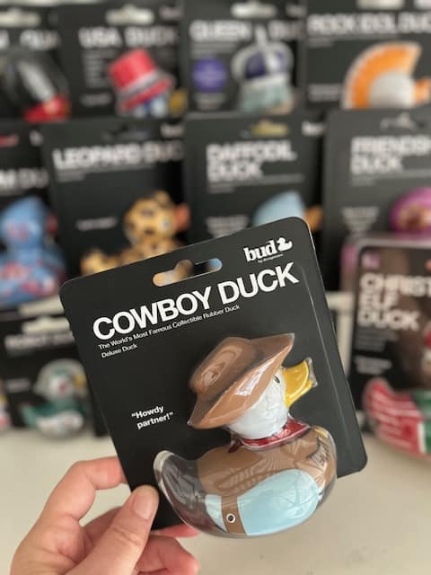 BUD Deluxe Cowboy Rubber Duck