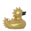 BUD Deluxe Gold Feather Rubber Duck