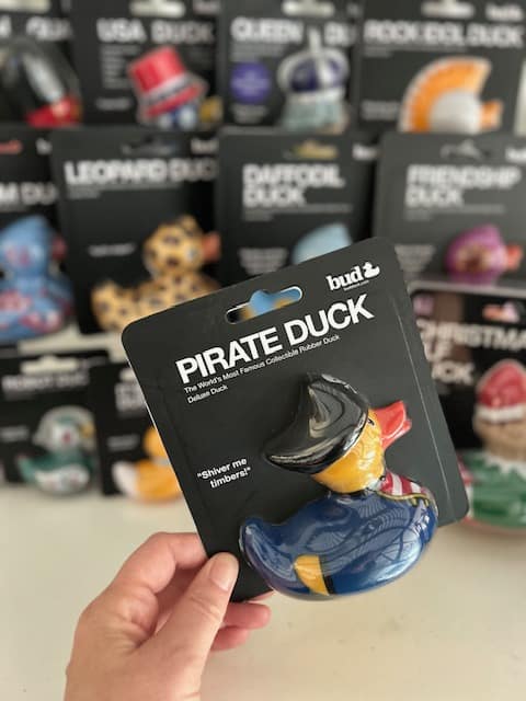 BUD Deluxe Pirate Rubber Duck BUD Deluxe Pirate Rubber Duck