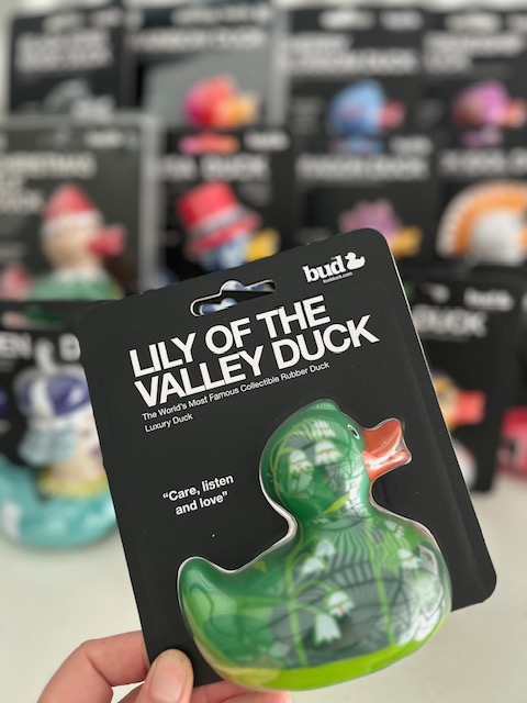 BUD Luxury Lily of the Valley Rubber Duck BUD Luxury Lily of the Valley Rubber Duck
