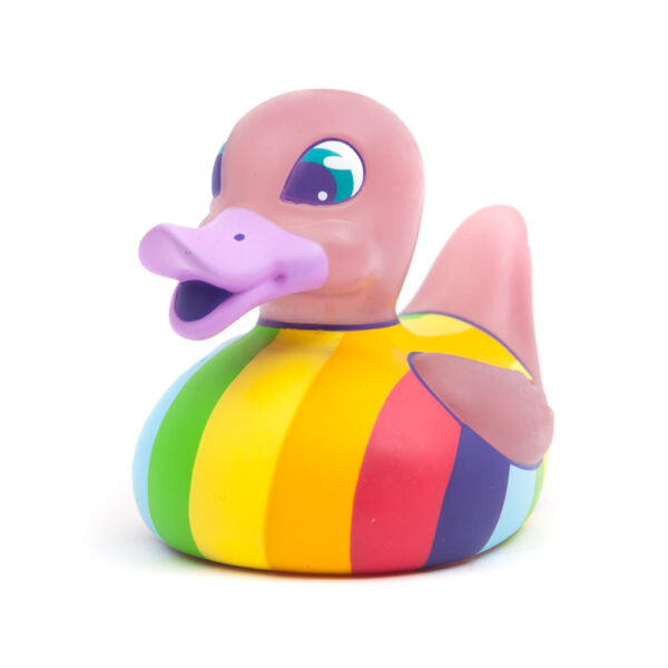 Glow in the Duck Proud Duck Rubber Duck