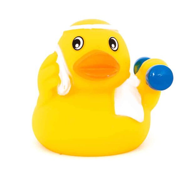 Fitness Trainer Rubber Duck