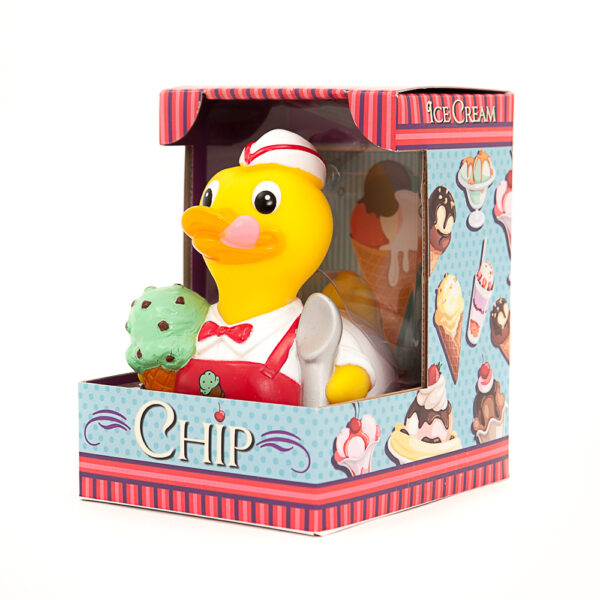 CelebriDucks Chip Rubber Duck