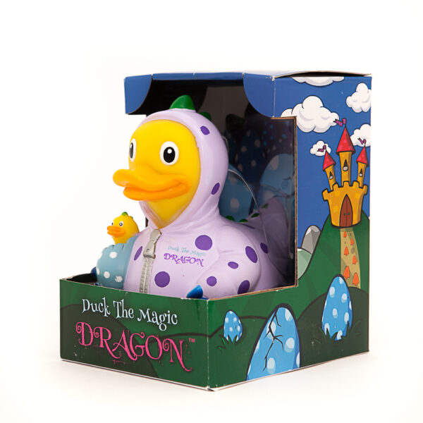 CelebriDucks Duck the Magic Dragon Rubber Duck