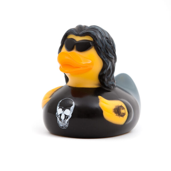 Heavy Metal Biker Rubber Duck
