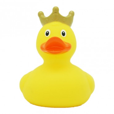 Yellow Rubber Duck with Crown