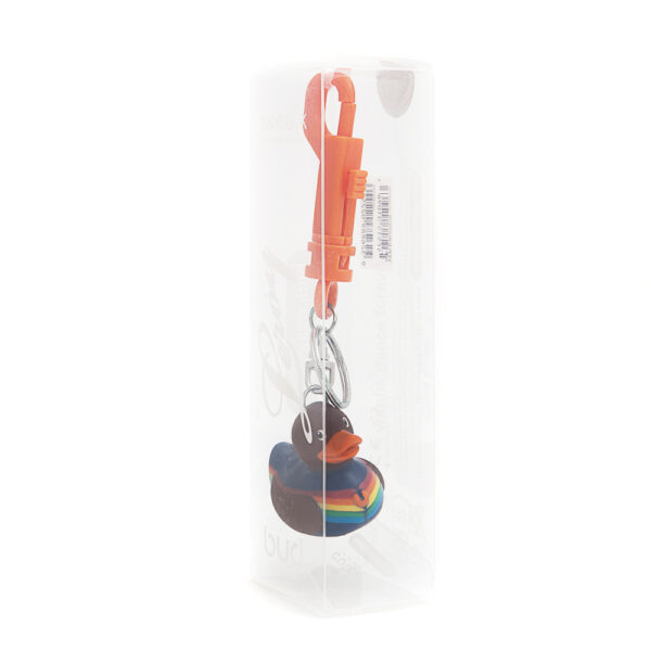 BUD Mini Luxury Leroy Rubber Duck Keyring (Discontinued) BUD Mini Luxury Leroy Rubber Duck Keyring (Discontinued)