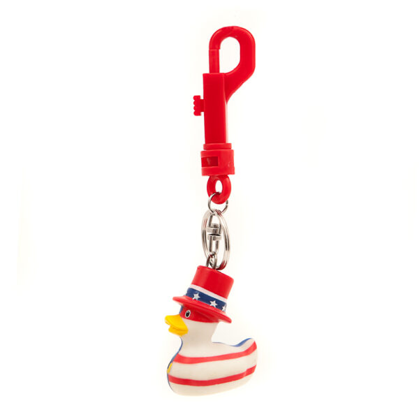 BUD Mini Deluxe USA Rubber Duck Keyring (Discontinued)