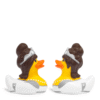 BUD Mini Deluxe Bride and Groom Rubber Duck Set