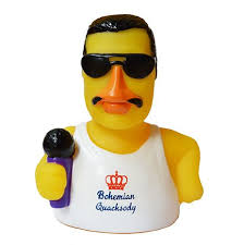 CelebriDucks Bohemian Quacksody Rubber Duck CelebriDucks Bohemian Quacksody Rubber Duck
