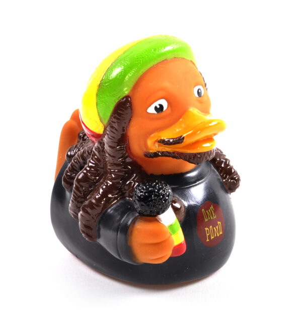 CelebriDucks One Pond Rasta Rubber Duck