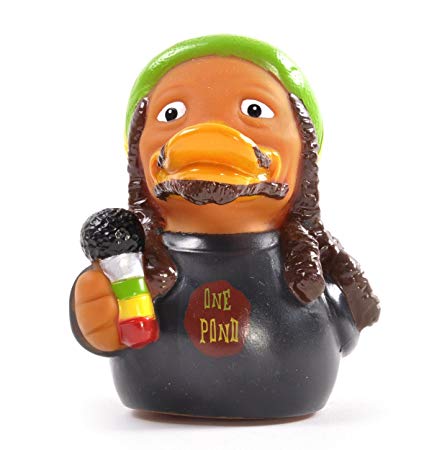 CelebriDucks One Pond Rasta Rubber Duck