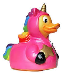 CelebriDucks Uniquack Rubber Duck