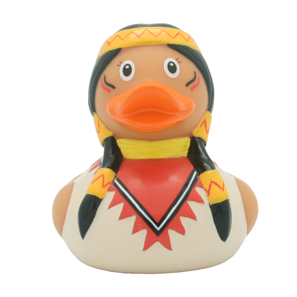 Native American Female Rubber Duck