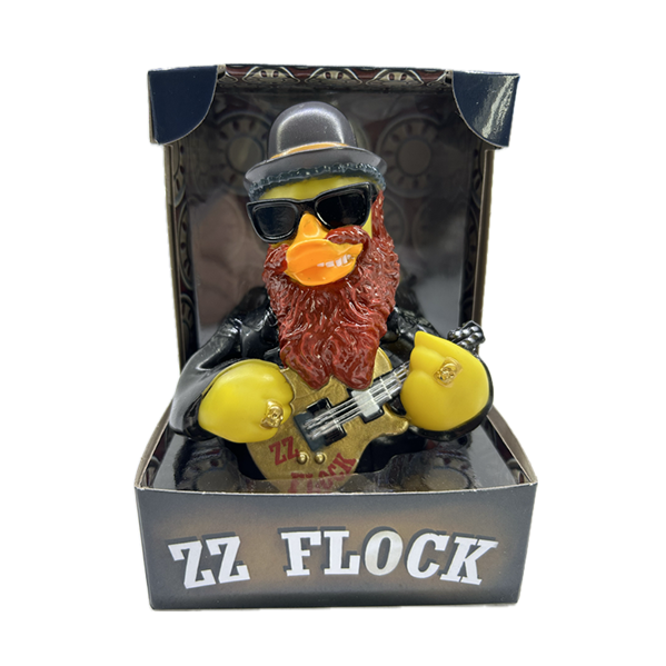 CelebriDucks ZZ Flock Rubber Duck