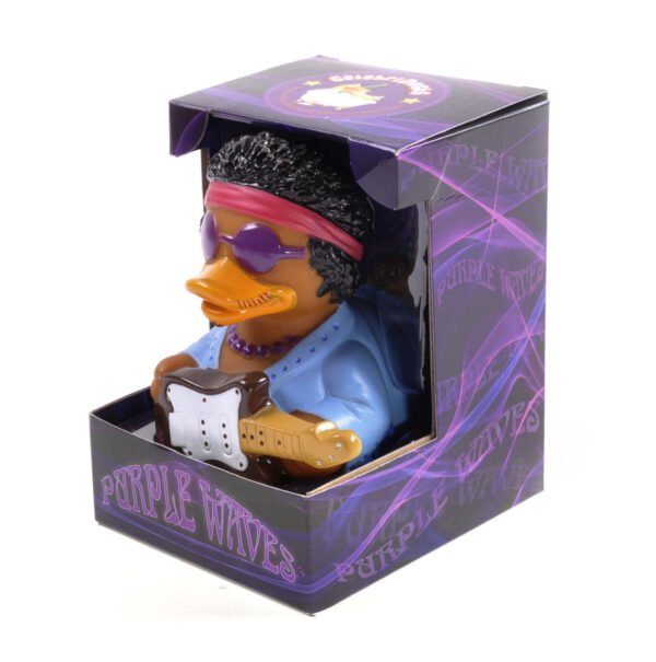 CelebriDucks Purple Waves Rubber Duck CelebriDucks Purple Waves Rubber Duck