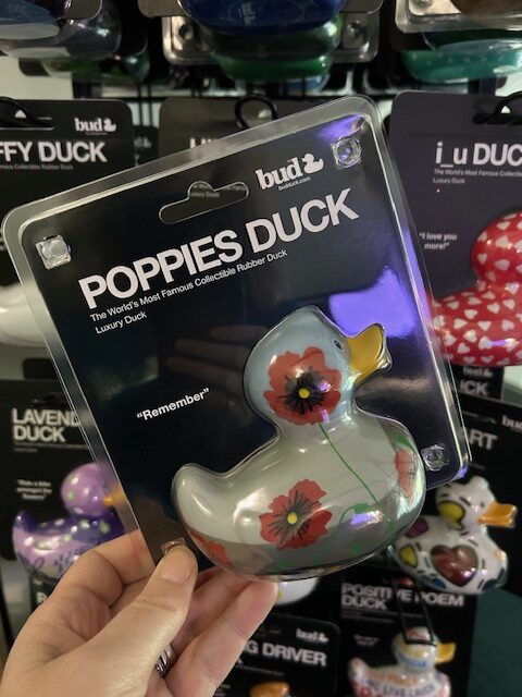 BUD Luxury Poppies Rubber Duck BUD Luxury Poppies Rubber Duck