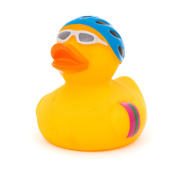 Cyclist Rubber Duck