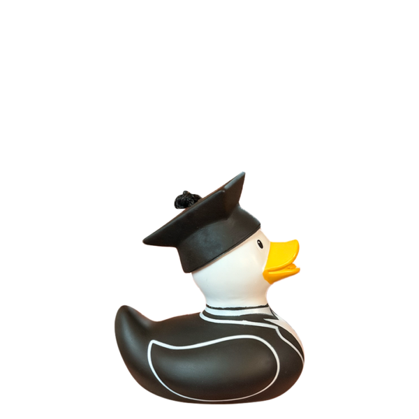 BUD Mini Deluxe Graduate Rubber Duck