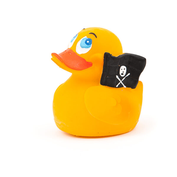 Lanco Pirate with Flag Rubber Duck
