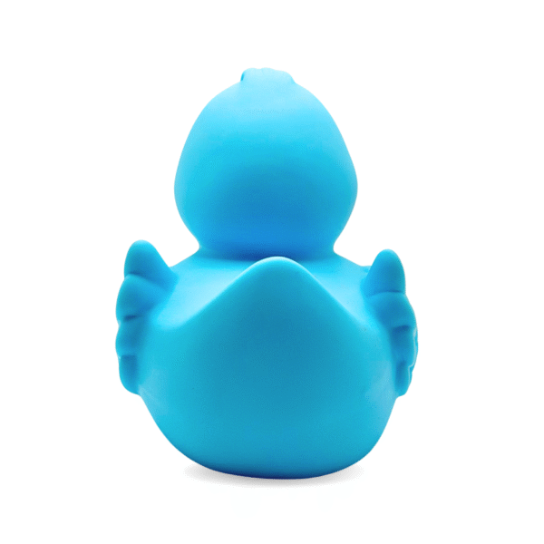 Luxury Squeaky Upswept Wing Rubber Duck 8CM – Blue Luxury Squeaky Upswept Wing Rubber Duck 8CM – Blue