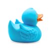 Luxury Squeaky Upswept Wing Rubber Duck 8CM – Blue Luxury Squeaky Upswept Wing Rubber Duck 8CM – Blue