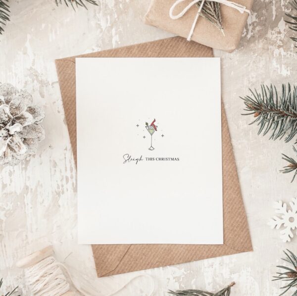 Christmas Card – ‘Sleigh This Christmas’