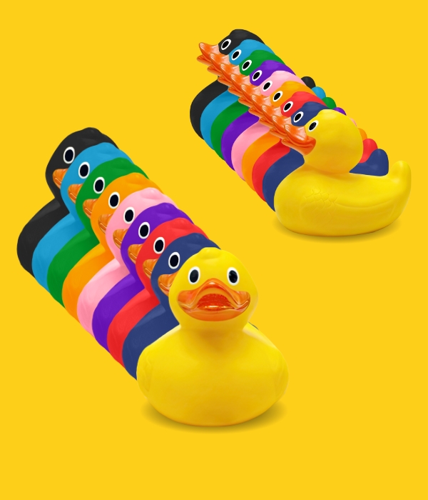 Rubber Duck Racing 3 Race Duck Colour Options
