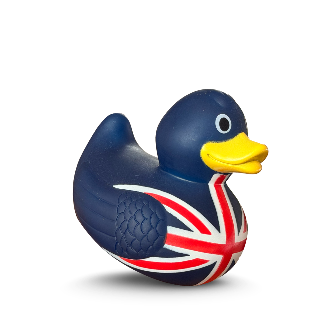 union jack front duck